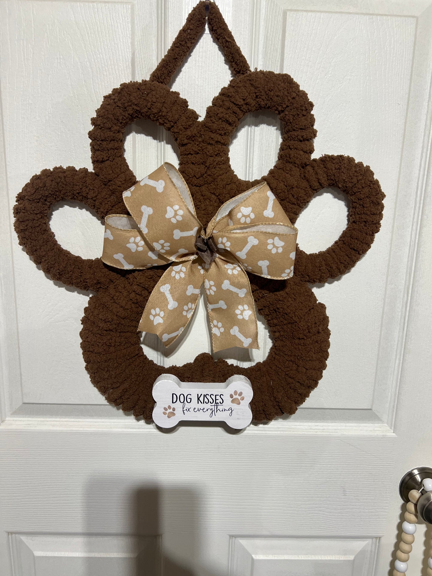 Dog Paw custom wreaths