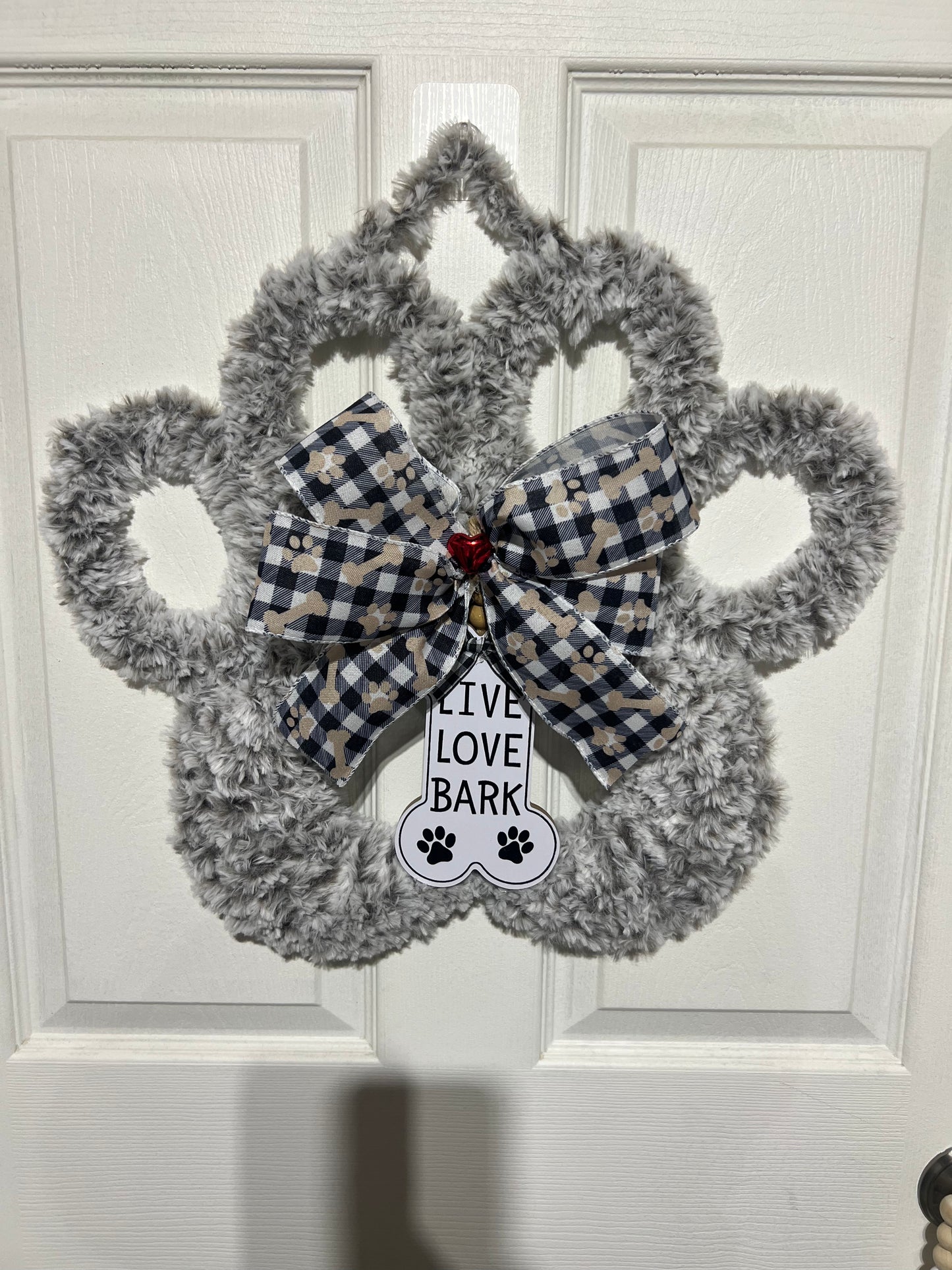 Dog Paw custom wreaths