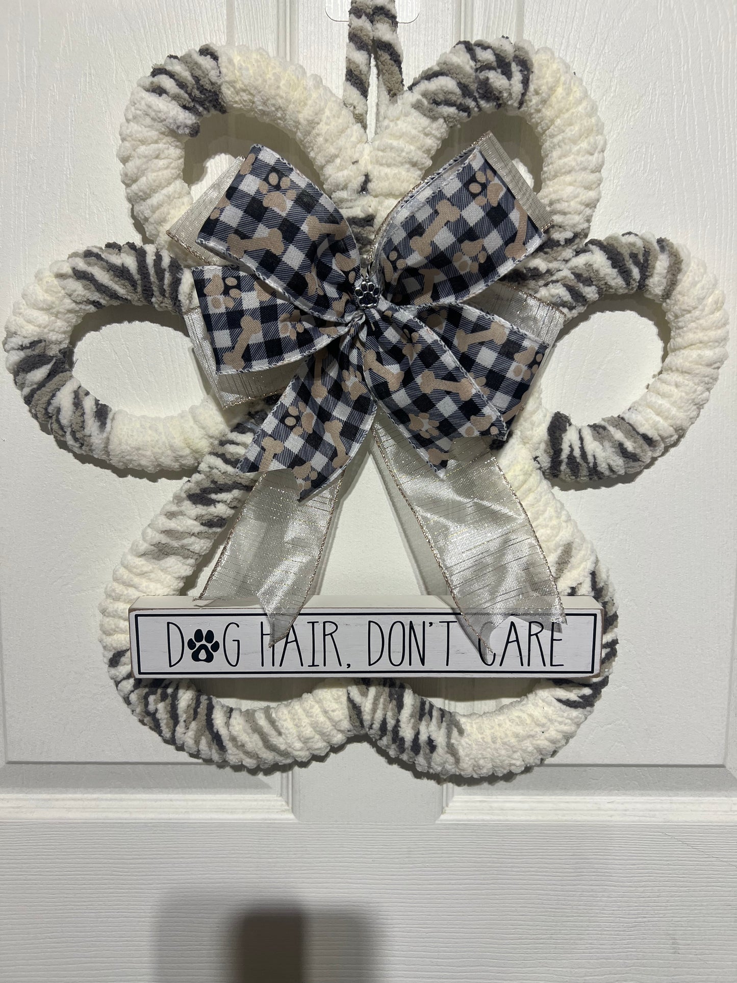 Dog Paw custom wreaths