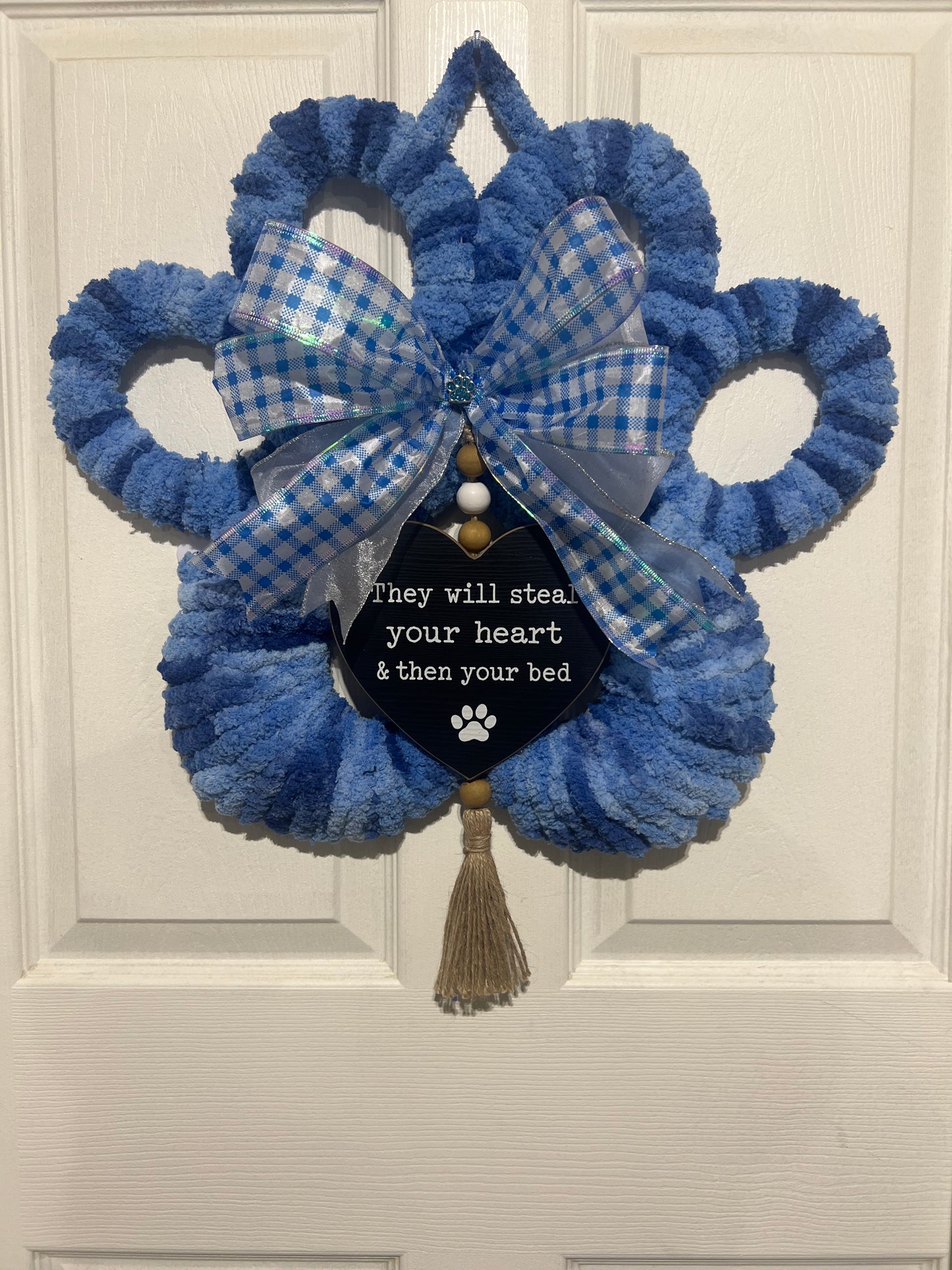 Dog Paw custom wreaths