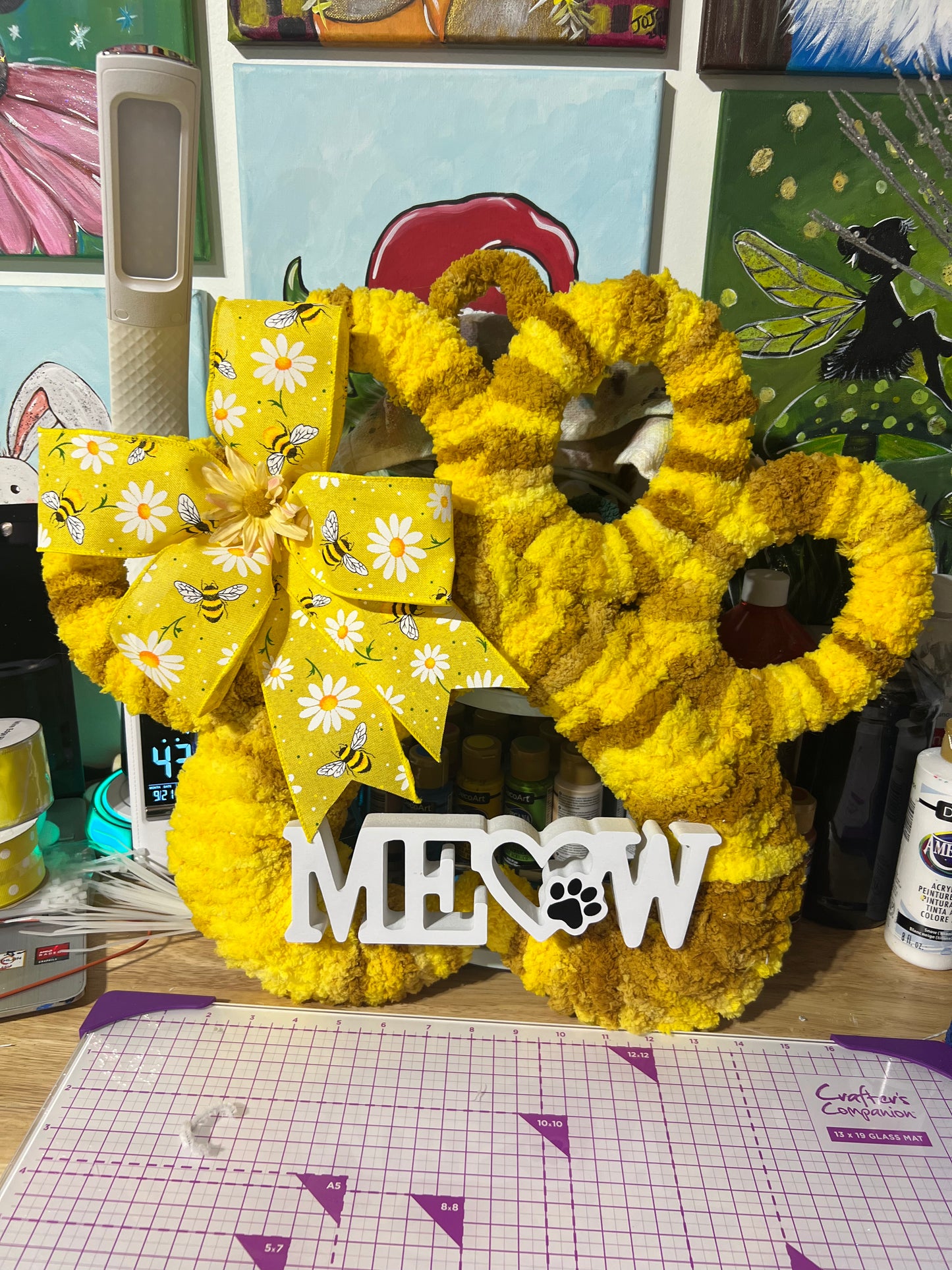 Dog Paw custom wreaths